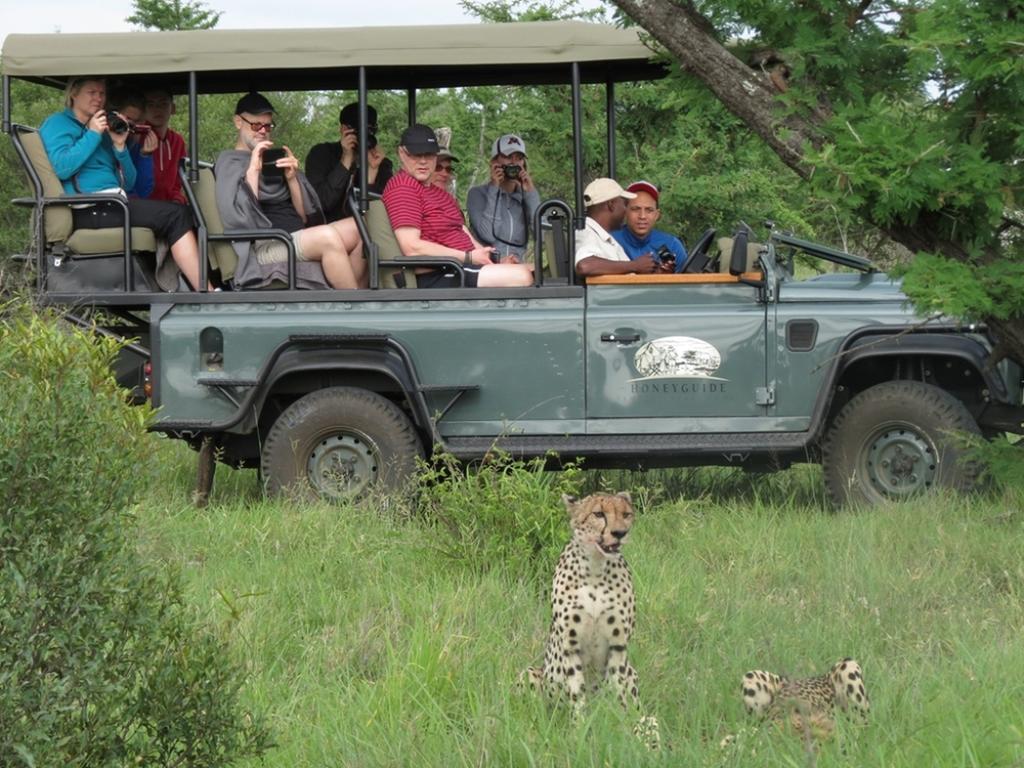 Honeyguide Tented Safari Camp - Khoka Moya マンイェレティ・ゲーム・リザーブ エクステリア 写真